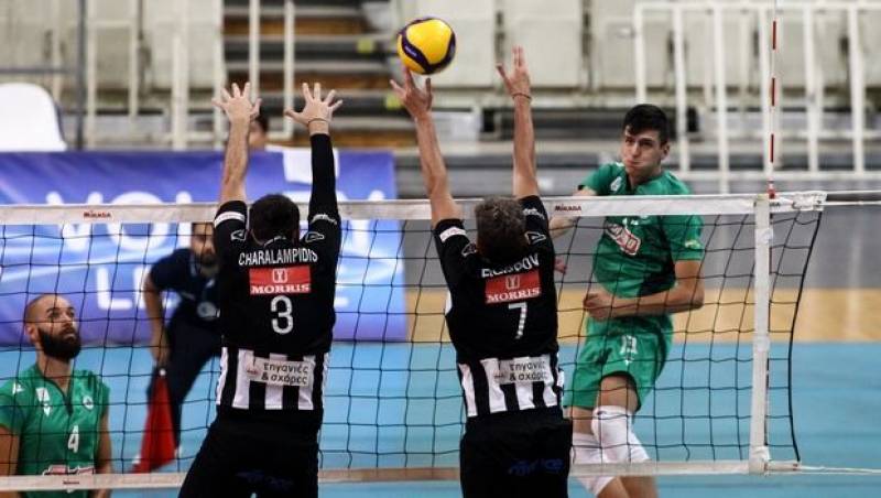 Volley League ανδρών: Νέα αλλαγή ημέρας στο Παναθηναϊκός - ΠΑΟΚ