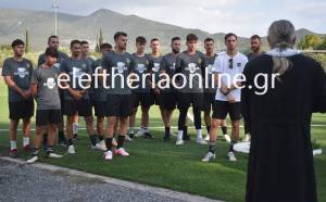 ΑΕ ΜΑΝΗΣ: Με αγιασμό και όνειρα ξεκινά σήμερα τη σεζόν