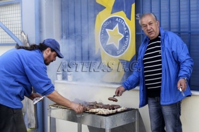 Προπόνηση με Τσοκάνη και τσίκνισμα στον Αστέρα Τρίπολης 