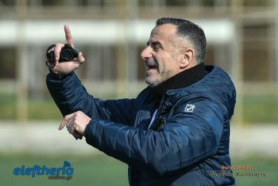 Α.Ο. ΔΙΑΒΟΛΙΤΣΙΟΥ: &quot;Mε την μπάλα παίζουμε, με την υγεία δεν παίζουμε&quot;, το μήνυμα του Αλέξη Μαντζούνη