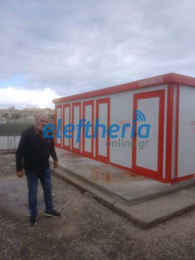 Νέα αποδυτήρια στο γήπεδο Γαργαλιάνων (φωτογραφίες)