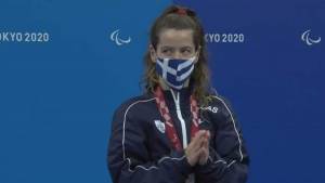 Παραολυμπιακοί Αγώνες: «Χάλκινη» η Αλεξάνδρα Σταματοπούλου στα 50 μ. ύπτιο S4 (βίντεο)