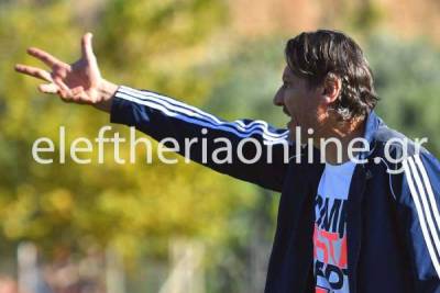 ΑΝΔΡΟΥΣΑ:“Να παίξουμε ελκυστικό ποδόσφαιρο”, λέει ο νέος τεχνικός Λ. Σπάλλας