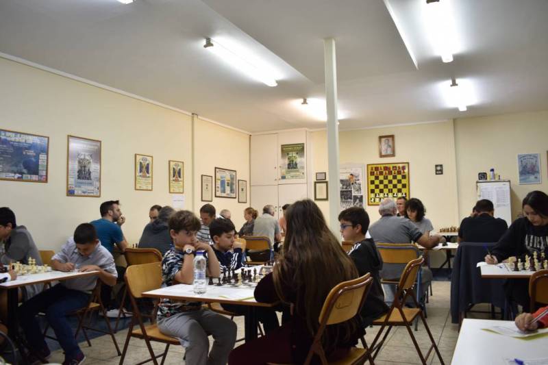 Μεγάλη συμμετοχή στα τουρνουά σκακιού του ΝΟΚ