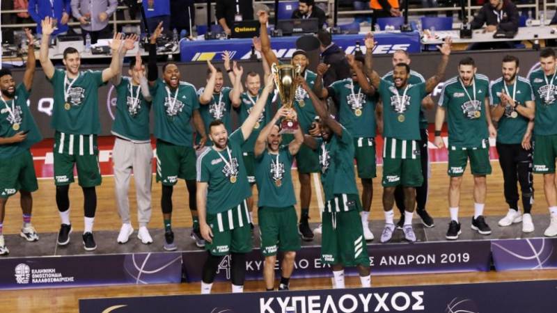 ΠΑΟΚ - Παναθηναϊκός 73-79: Κυπελλούχοι Ελλάδας οι πράσινοι