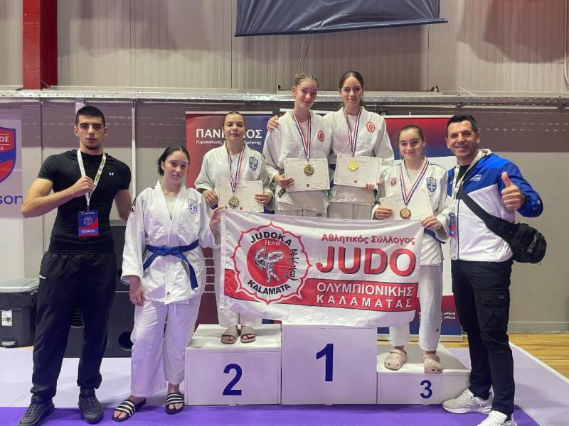 «ΟΛΥΜΠΙΟΝΙΚΗΣ ΚΑΛΑΜΑΤΑΣ»: Έλαμψε και πάλι σε διεθνές τουρνουά τζούντο στη Νέα Σμύρνη