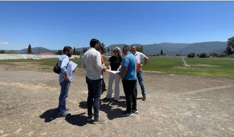 Με ταρτάν και σύγχρονες υποδομές αναβαθμίζεται το Δημοτικό Στάδιο Μελιγαλά