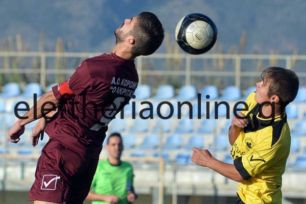 ΑΚΡΙΤΑΣ ΚΟΡΩΝΗΣ - Α.Ε. ΑΒΙΑΣ 2-2: Ισοφάρισαν στο 88&#039; οι φιλοξενούμενοι και διατήρησαν το προβάδισμα ανόδου