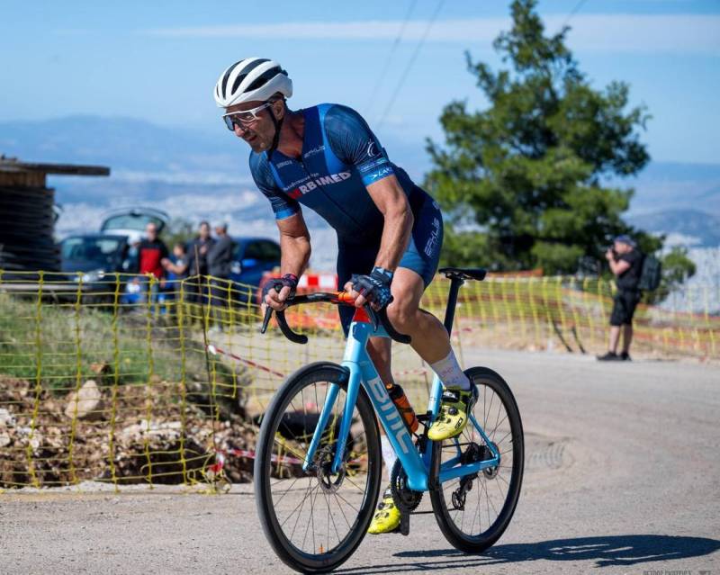 ΕΥΚΛΗΣ: Συμμετείχε με τρεις ποδηλάτες στην "38η Ανάβαση Υμηττού"