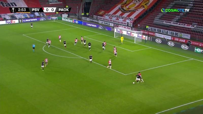 Europa League: Πέταξε στο... καλάθι τη νίκη-πρόκριση ο ΠΑΟΚ, ήττα 3-2 από Αιντχόφεν (βίντεο)
