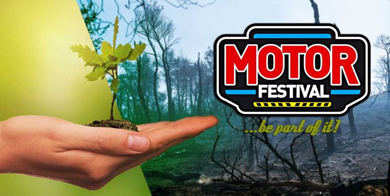 Στην αναδάσωση της Πάρνηθας όλα τα έσοδα του 19ου Motor Festival!