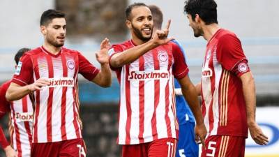 «Εξάσφαιρος» Ολυμπιακός στη Λαμία! (βίντεο)