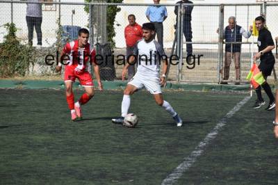 Νωρίτερα η σέντρα στο Μιλτιάδης - Θύελλα Αμπελοκήπων