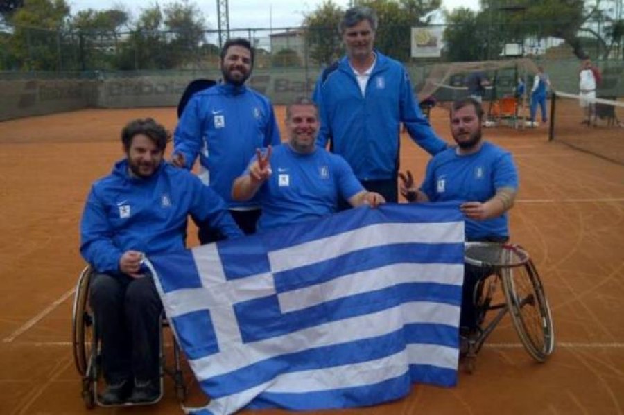 Τένις με Αμαξίδιο: Πρωτιά στο Παγκόσμιο για την Εθνική του Γιώργου Λαζαρίδη!