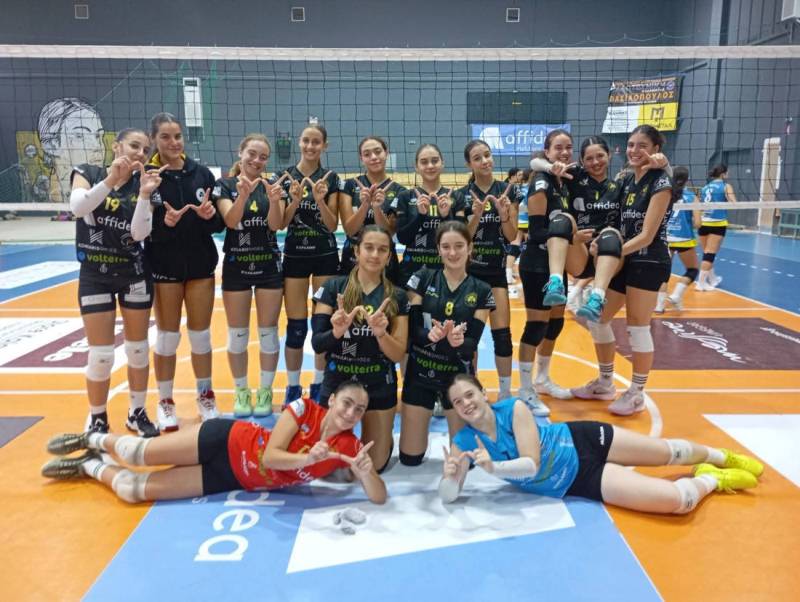 ΑΠΟΛΛΩΝ ΚΑΛΑΜΑΤΑΣ: Αήττητη η ομάδα κορασίδων Κ18 στον πρώτο γύρο