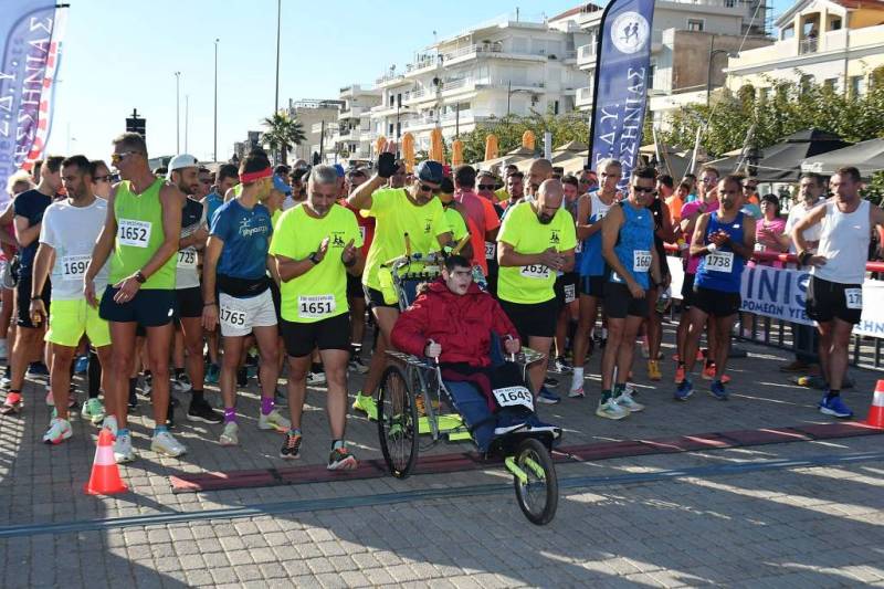 Ο Αθλητικός Ομιλος Φιλιατρών στον Ημιμαραθώνιο Καλαμάτας