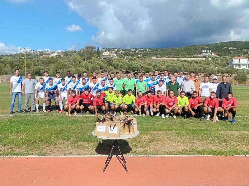 Με επιτυχία το φιλανθρωπικό φιλικό στην Πύλο για Μπενέτο