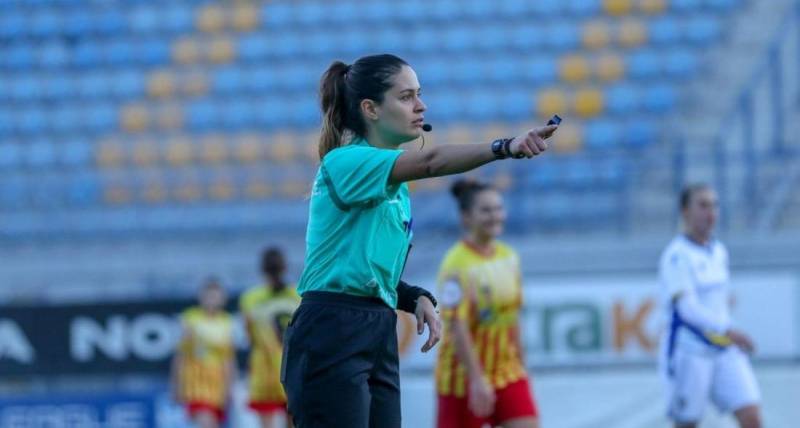 Η Αναστασία Σιαχαμή διαιτητής στο ΑΟ Πατίστα – ΠΑΣ Πύργος