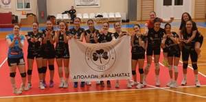 ΒΟΛΕΪ: Κέρδισαν εμπειρίες οι κορασίδες του Απόλλωνα στο πανελλήνιο