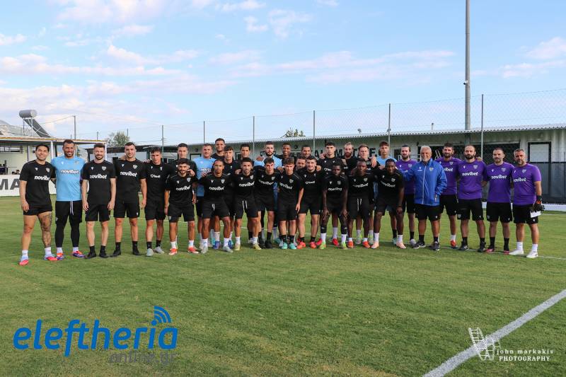Ο ΒΟΣΝΙΑΔΗΣ ΣΤΗΝ ΕΠΙΣΗΜΗ &quot;ΠΡΩΤΗ&quot;: &quot;Δεν ορίζω κανέναν φαβορί&quot; (βίντεο-φωτογραφίες)