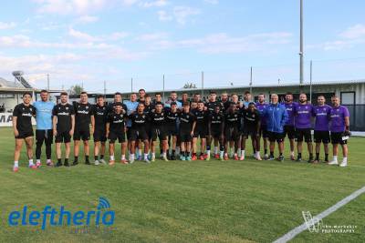 Ο ΒΟΣΝΙΑΔΗΣ ΣΤΗΝ ΕΠΙΣΗΜΗ &quot;ΠΡΩΤΗ&quot;: &quot;Δεν ορίζω κανέναν φαβορί&quot; (βίντεο-φωτογραφίες)