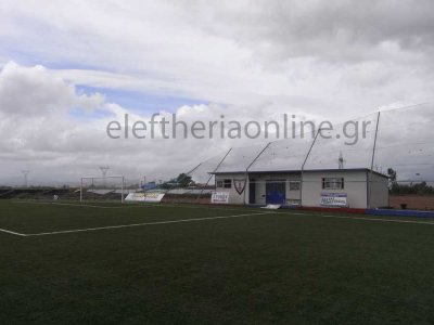 Η κακοκαιρία χτύπησε το γήπεδο του Ασπροχώματος