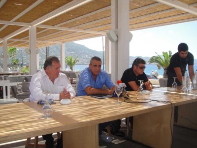 Η &quot;Μαύρη Θύελλα&quot; παρουσίασε τον Νίκο Κουρμπανά που δήλωσε: «Να βρούμε τον τρόπο να ξυπνήσουμε την Καλαμάτα»
