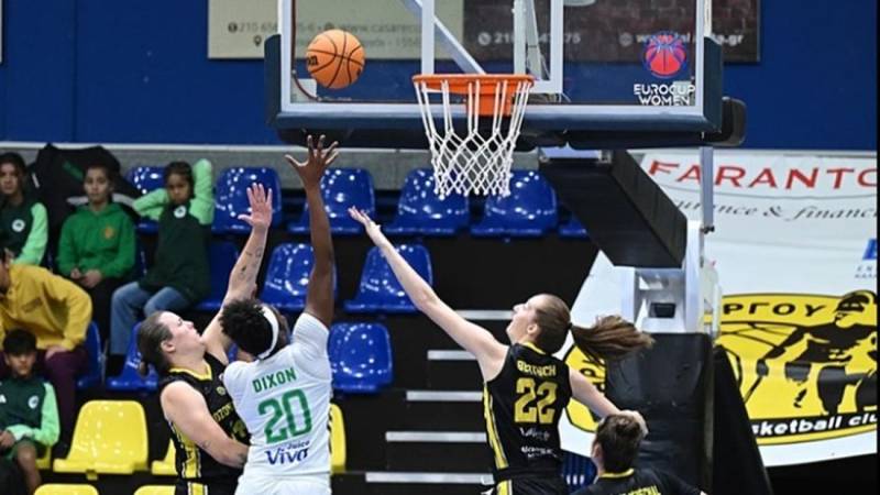 EUROCUP ΓΥΝΑΙΚΩΝ: Δεν άντεξε απέναντι στην Οθόνο Γκλόμπαλ Χάιρις ο Παναθηναϊκός