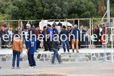 Α&#039; ΤΟΠΙΚΗ: Διακοπή, τραυματισμός βοηθού και… αυτόφωρο στο Απόλλωνας - Σπερχογεία!