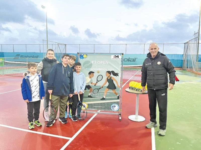 Οι αντίπαλοι των Μεσσήνιων αθλητών στο πανελλαδικό τουρνουά τένις