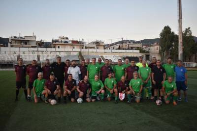 Οι παλαίμαχοι του Μεσσηνιακού έπαιξαν με την Αναγέννηση Αφρατίου Χαλκίδας