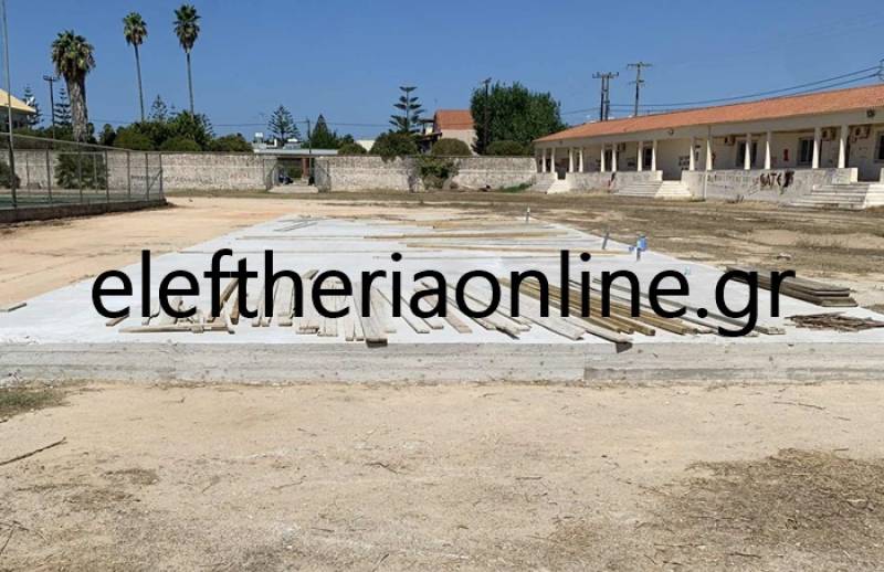 Νέα αποδυτήρια στο γήπεδο Γαργαλιάνων προσεχώς (φώτο)