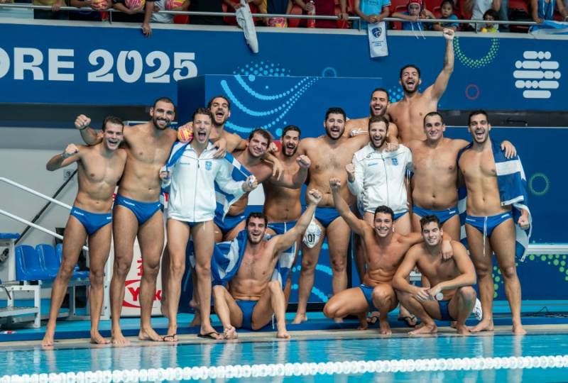 &quot;Χάλκινη&quot; στο παγκόσμιο πρωτάθλημα η εθνική πόλο ανδρών