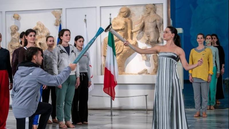 Όλα έτοιμα για την Τελετή Αφής της Ολυμπιακής Φλόγας στην Αρχαία Ολυμπία