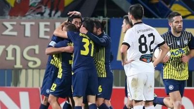 Στους 4 του κυπέλλου ο Αστέρας Τρίπολης, 3-1 τον Πλατανιά