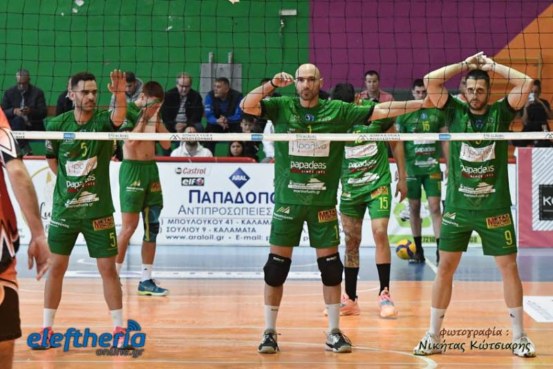 Στην Καλαμάτα η κλήρωση της Volley League ανδρών;