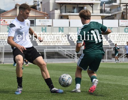 ΚΑΛΑΜΑΤΑ Κ19 – ΠΑΝΑΘΗΝΑΪΚΟΣ Κ19 0-3: Παρέμεινε χωρίς βαθμό (φώτο)