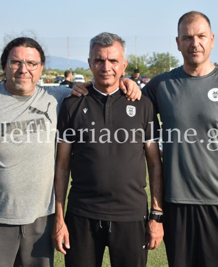 Σωτήρης Λυμπερόπουλος: «Τίποτα δεν χαρίζεται, όλα κρίνονται στο γήπεδο» (βίντεο)