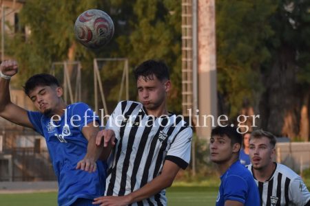 ΠΑΝΘΟΥΡΙΑΚΟΣ – ΜΙΛΤΙΑΔΗΣ 0-0: Χωρίς γκολ η φιλική «ρεβάνς» στο «Στ. Παπαδόπουλος» (φώτο)