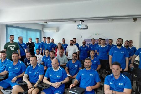 UEFA C: Δεκατέσσερις Μεσσήνιοι απέκτησαν το πρώτο προπονητικό δίπλωμα της UEFA (φώτο)