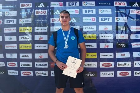 Γ.Σ. ΑΚΡΙΤΑΣ 2016: Δεύτερος ο Διαμαντόπουλος στο πανελλήνιο πρωτάθλημα Κ16