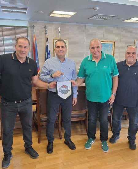 Στήριξη του Δήμου στη  νέα προσπάθεια της Kalamata Basket