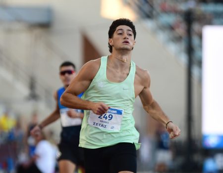 Πρωταθλητής Ελλάδας στα 400 μ. ο Γιώργος Φρανκς του Μεσσηνιακού Γ.Σ. (βίντεο)