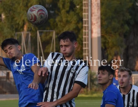 ΠΑΝΘΟΥΡΙΑΚΟΣ – ΜΙΛΤΙΑΔΗΣ 0-0: Χωρίς γκολ η φιλική «ρεβάνς» στο «Στ. Παπαδόπουλος» (φώτο)