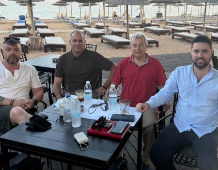 Σε τροχιά οργάνωσης ο Πάμισος – Συνάντηση στελεχών της νέας διοίκησης και του νέου τεχνικού Κώστα Κλάδη