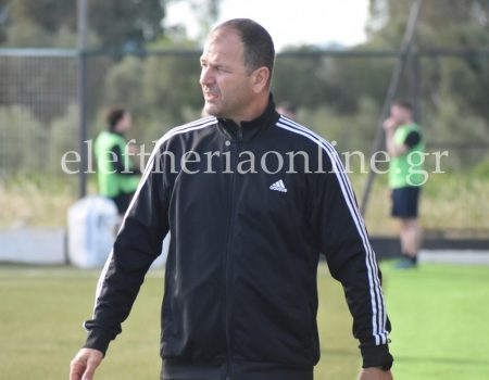Παραμένει στον πάγκο του ΠΑΟΚ Ασπροχώματος ο Λυμπερόπουλος