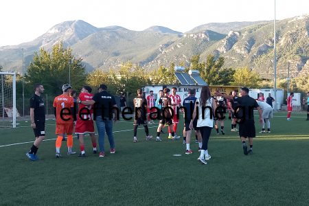 Α.Ε. ΜΑΝΗΣ – ΤΕΛΟΣ ΑΓΡΑΣ 1-1: Ισόπαλοι σε επεισοδιακό φιλικό 