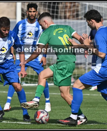 ΜΕΣΣΗΝΙΑΚΟΣ – ΕΘΝΙΚΟΣ ΜΕΛΙΓΑΛΑ 2-1 [highlights]