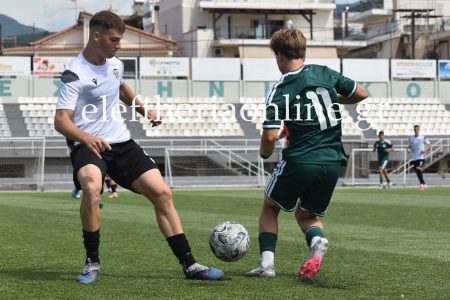 ΚΑΛΑΜΑΤΑ Κ19 – ΠΑΝΑΘΗΝΑΪΚΟΣ Κ19 0-3: Παρέμεινε χωρίς βαθμό (φώτο)